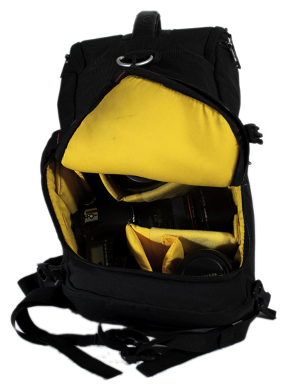 kata bag 3n1 20 review  main compartment