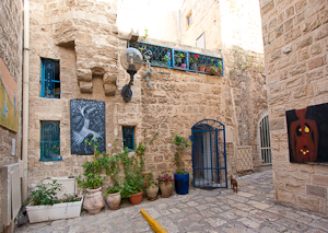 Artist's Living Quarters. Jaffa, Israel