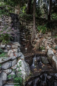 Waterfall at Alfred Nicholas Memorial Gardens