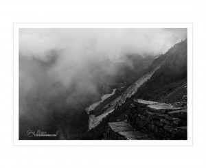 Nepal Scenery in B&W