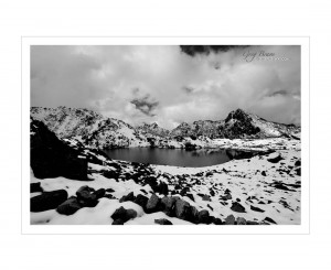 Nepal Scenery in B&W