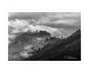 Nepal Scenery in B&W